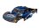 SLVR Karosserie Slash 2WD blau mit Aufkleber