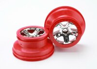 SLVR SCT 2.2/3.0 Felgen chrom/rot vorne (2)