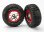 BFGoodrich T/A KM2 Reifen auf Felgen satin/rot vorne (2)
