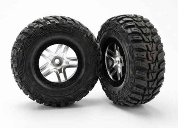 Kumho Reifen auf Felgen satin-chrom vorne (2)
