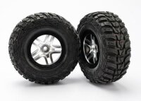 Kumho Reifen auf Felgen satin-chrom vorne (2)