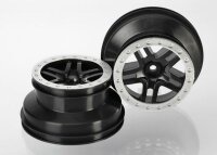 SCT 2.2/3.0 Felgen schwarz/satin-chrom vorne (2)