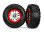 SCT Reifen auf 2.2/3.0 Felgen chrom/rot 14mm (2)