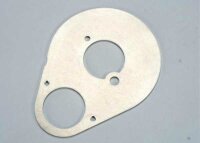 Seitliche Abdeckplatte Aluminium silber