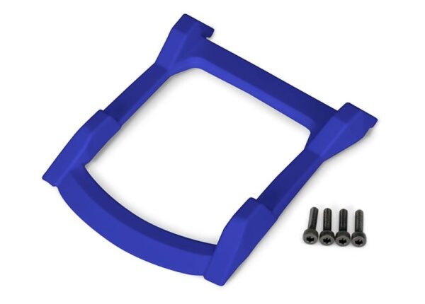 Dach-Schutzplatte blau mit Schrauben