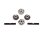 Differential Zahnrad-Set mit Welle (4)
