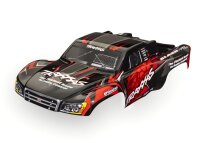 SLVR Karosserie Slash 2WD VXL rot mit Aufkleber