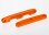 Querlenkerhalter Aluminium orange v/h