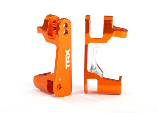 C-Hubs 6061-T6 Aluminium orange vorne l&r