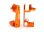 C-Hubs 6061-T6 Aluminium orange vorne l&r