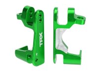 C-Hubs 6061-T6 Aluminium grün vorne l&r