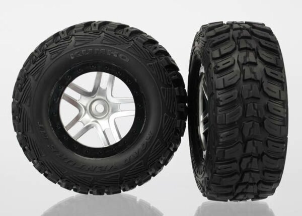 Kumho Reifen auf SCT 2.2/3.0 Felgen satin-chrom/schwarz (2)