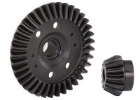 CNC Differential Tellerrad 37Z mit Ritzel 13Z hinten