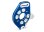 Motorplatte 6061-T6 Aluminium blau