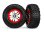 SCT S1 Reifen auf SCT 2.2/3.0 Felgen chrom/rot (2)