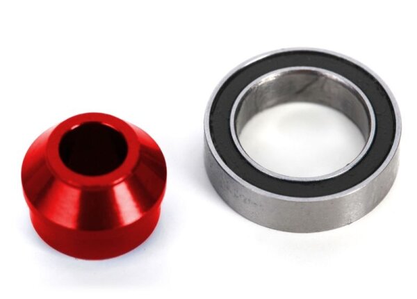 Lager-Adapter 6061-T6 Aluminium rot (1)
