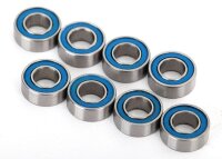 Kugellager 4x8x3mm mit Gummidichtung blau (8)