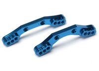 Dämpferbrücke 6061-T6 Aluminium blau v/h