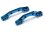 Dämpferbrücke 6061-T6 Aluminium blau v/h
