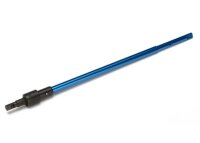 Zentralkardan Aluminium blau mit Freilauf