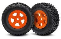 SCT Reifen auf SCT Felgen orange 12mm (2)