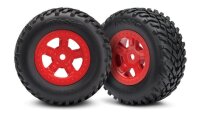 SCT Reifen auf SCT Felgen rot 12mm (2)