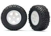SCT Reifen auf SCT Felgen weiß 12mm (2)
