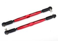 Vorspurstange 7075-T6 Aluminium rot 157mm (2)