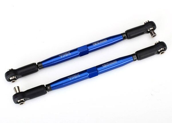 Vorspurstange 7075-T6 Aluminium blau 157mm (2)