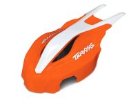 Karosserie Aton orange/weiß vorne