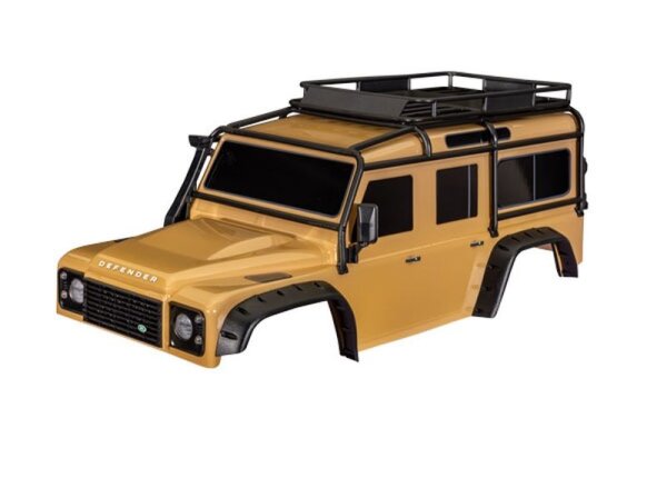 Karosserie Land Rover Defender sand mit Anbauteile