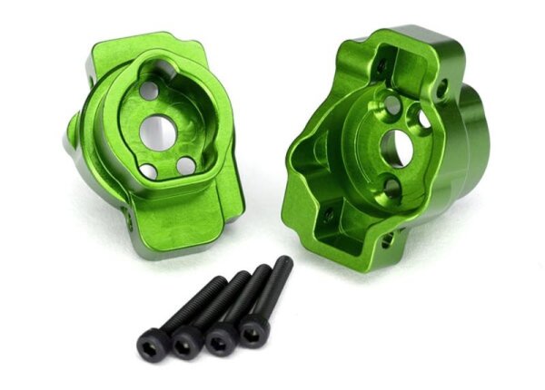 SLVR -Achsenhalter 6061-T6 Aluminium hinten grün l&r