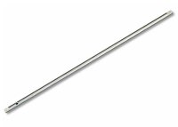 Zentral-Kardanwelle Aluminium chrom mit Stift