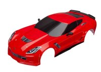 Karosserie Chevrolet Corvette Z06 rot mit Anbauteile
