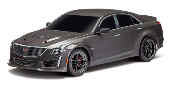Karosserie Cadillac CTS-V silber mit Anbauteile & Aufkleber