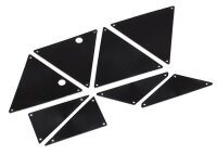 Rohrrahmen-Chassis Verkleidung innen schwarz