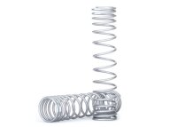 GTR Dämpfer-Feder progr. silber 134mm vorne (0.833 rate) (2)