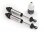 GTR Dämpfer Aluminium silber 134mm vorne mit Gewinde (2)