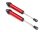 GTR Dämpfer Aluminium rot 134mm vorne ohne Gewinde (2)