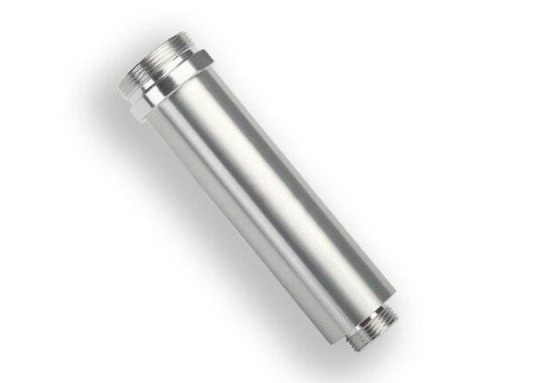 GTR Dämpfergehäuse Alu silber 64mm v/h ohne Gewinde (2)