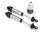GTR Dämpfer Aluminium silber 139mm hinten mit Gewinde (2)