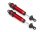 SLVR GTR Dämpfer Aluminium rot 139mm hinten mit Gewinde (2)