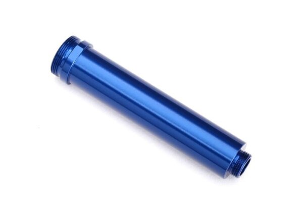 GTR Dämpfergehäuse Alu blau 77mm hinten ohne Gewinde (2)