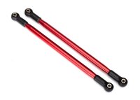 Aufhängungs-Link Alu rot hinten oben 10x206mm