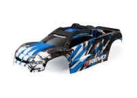 Karosserie E-Revo 2.0 blau mit Aufkleber