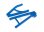 Heavy-Duty Querlenker hinten links blau (je 1x)