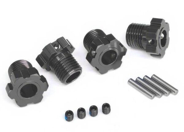 Radmitnehmer 17mm splined grau
