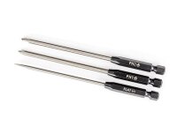 Speed-Bit Set Schraubenzieher gerade 1/4 Zoll (3)
