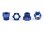 SLVR Traxx Radachse Muttern Aluminium blau (4)