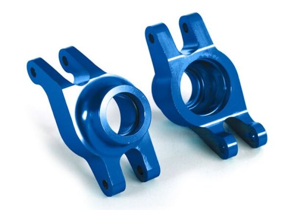 SLVR Rädträger 6061-T6 Aluminium blau hinten l/r